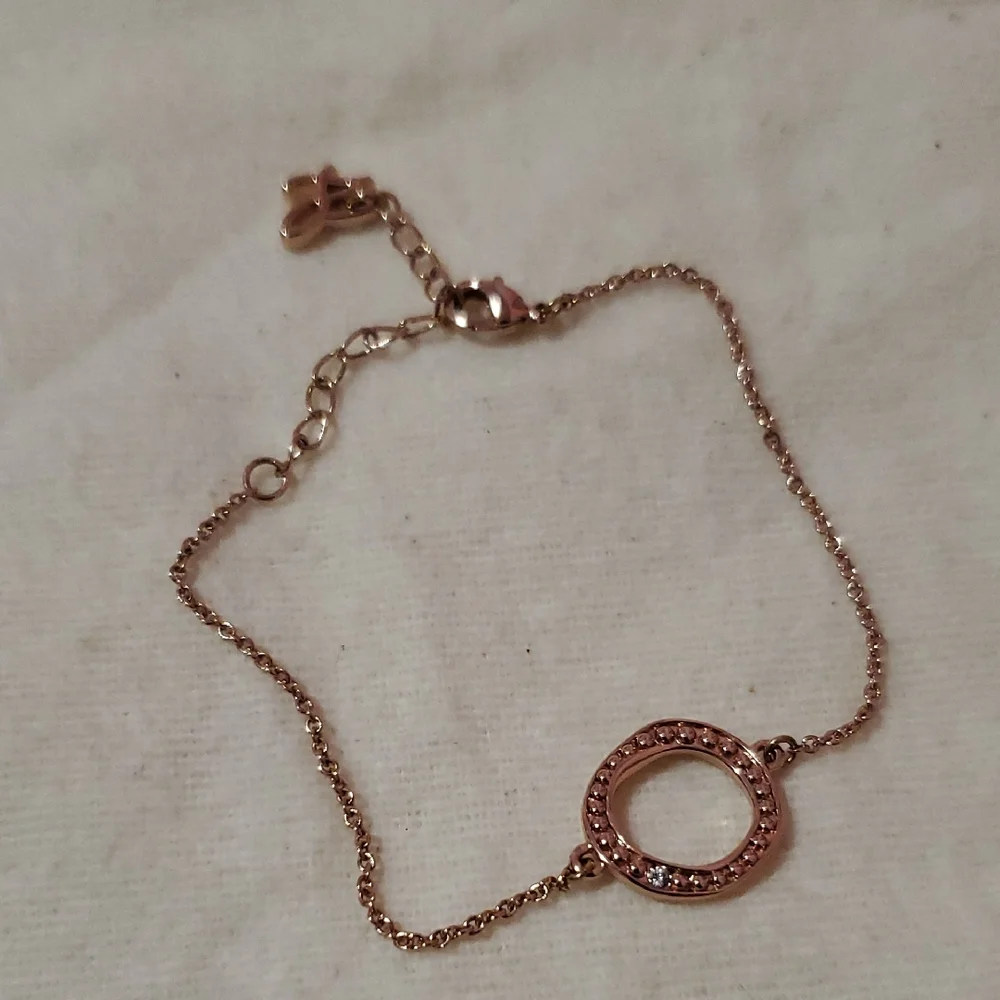 Rose Colored Bracelet NWOT